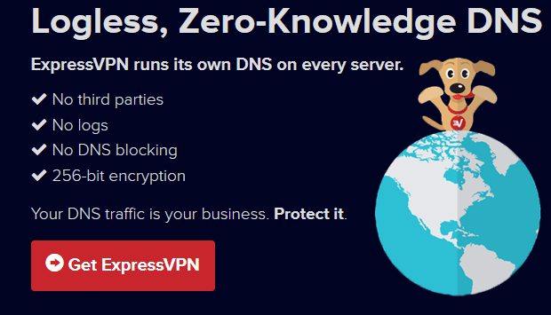 ExpressVPN zero-knowledge DNS