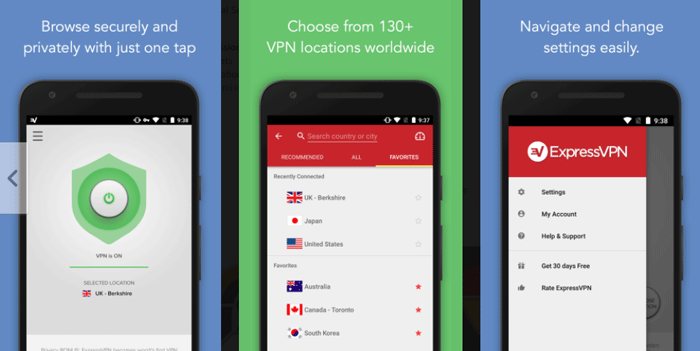 ExpressVPN Android app Kindle Fire