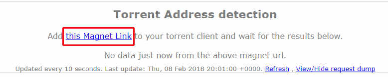 torrent IP magnet link