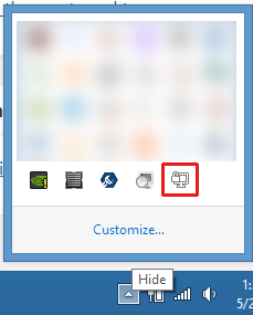 OpenVPN GUI System Tray icon