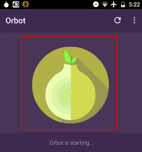 connect orbot to Tor