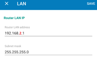 Google Wifi LAN Address