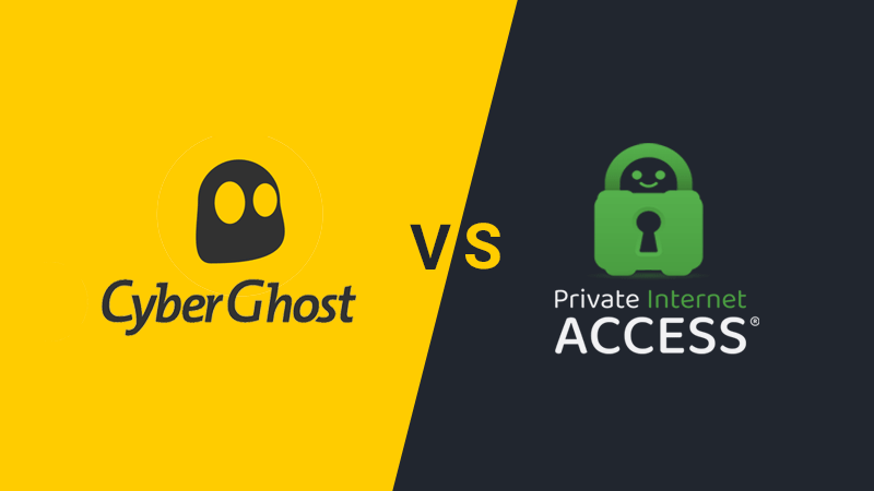 Cyberghost vs Private Internet Access (comparison)